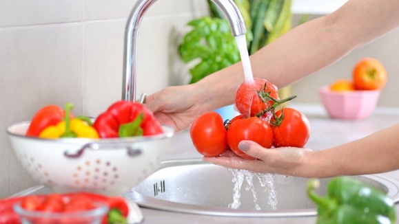 clean and disinfect your vegetables