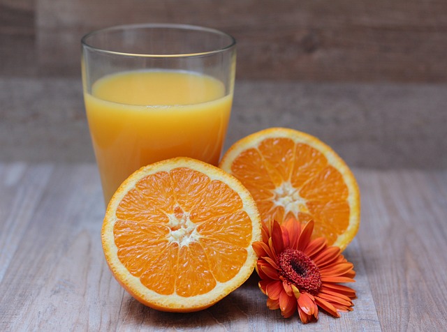 Orange Juice in French