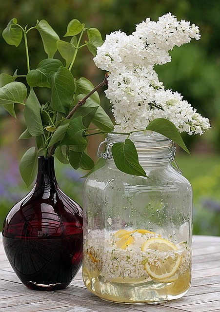 lilac syrup