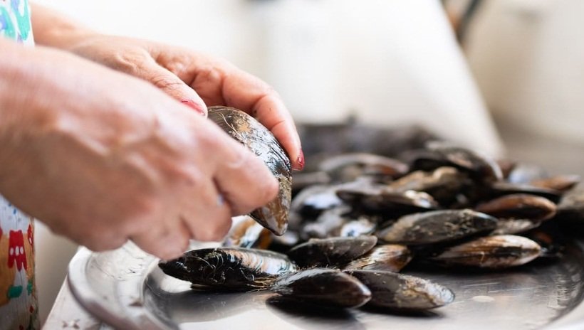 How to clean mussels