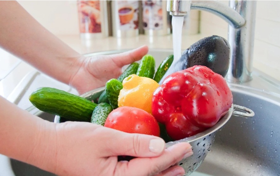 How to wash vegetables