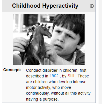 Childhood hyperactivity