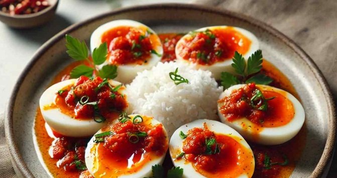 Telur Balado Egg Recipe
