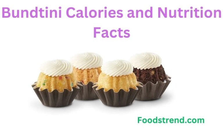Nothing Bundt Cakes Bundtini Calories and Nutrition Facts - Foods Trend